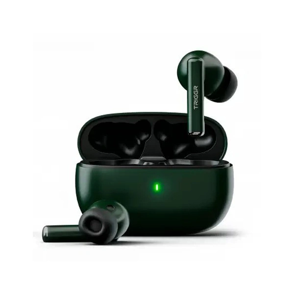 TRIGGR Ultrabuds N1 Neo Earbuds with ENC - Jungle Green - Jungle Green
