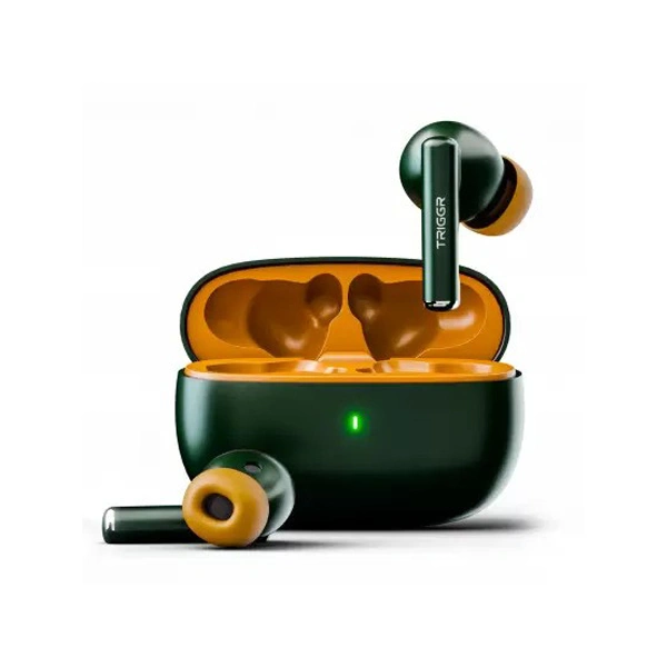 TRIGGR Ultrabuds N1 Neo Earbuds with ENC - Olive Tangerine - Olive Tangerine