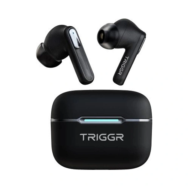 TRIGGR Ultrabuds N1 True Wireless Earbuds - Black - Black