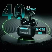 TRIGGR Ultrabuds N1 True Wireless Earbuds - Black - Black