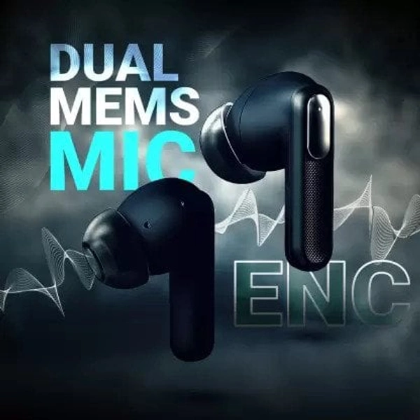TRIGGR Ultrabuds N1 True Wireless Earbuds - Black - Black