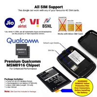 Tukzer 4G LTE Wireless Dongle with All SIM Network Support