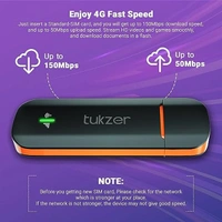 Tukzer 4G LTE Wireless USB Dongle Stick with All SIM Network Support