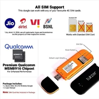 Tukzer 4G LTE Wireless USB Dongle Stick with All SIM Network Support