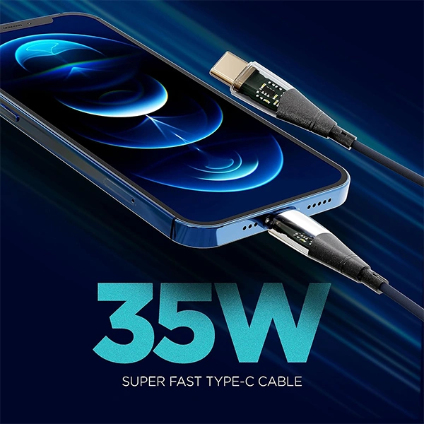 Ubon 35W WR-32 Type-C To iPhone Cable