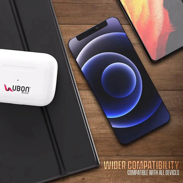 Ubon Air Shark BT-360 Truly Wireless Earbuds - Black, White