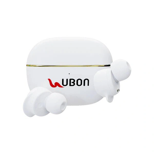 Ubon Air Tiger Series BT-450 Wireless Earbuds - White - White