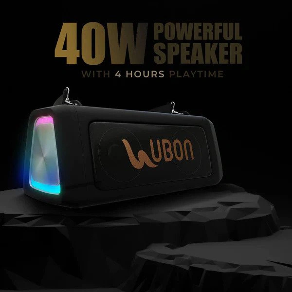 Ubon Bass Beast SP-6840 Wireless Speaker With Belt