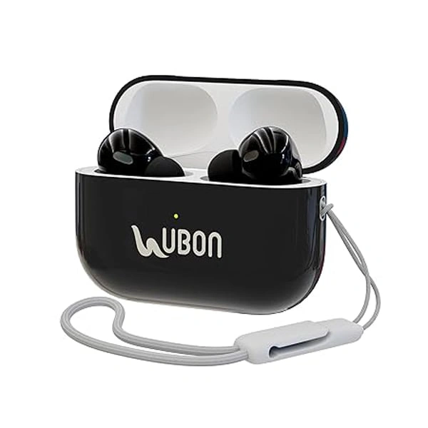 Ubon BT-160 True Wireless Earbuds - Black - Black