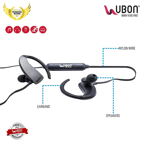 Ubon BT-3541 Sports Wireless Bluetooth Headset