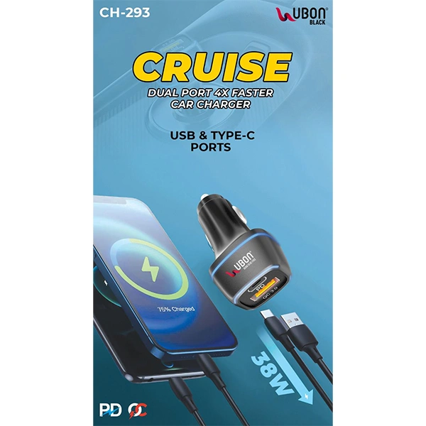 Ubon CH-293 Cruise Car Charger
