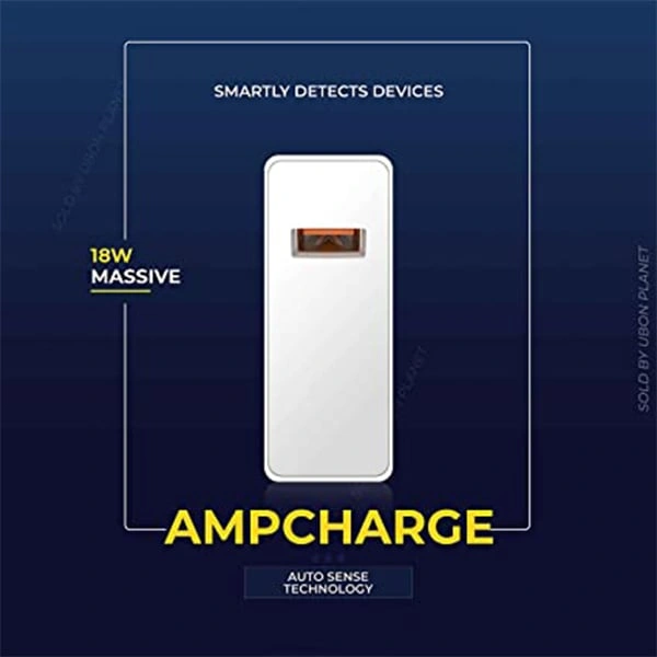 Ubon CH-83 Massive 18W Power Charger - Black