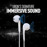 Ubon CL-100 Wireless Neckband - Red - Red