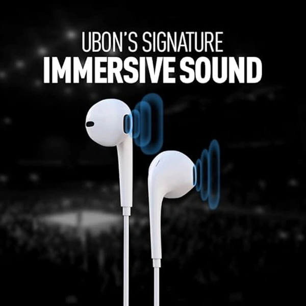 Ubon CL-100 Wireless Neckband - Red - Red