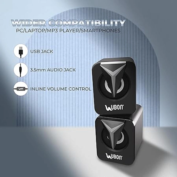 Ubon CP-024 Speaker with 3.5mm Connector