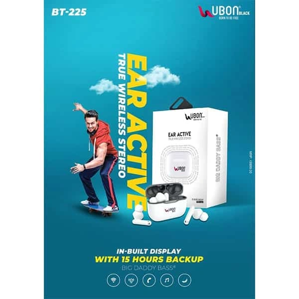 Ubon UBON Ear Active BT-225 True Wireless Earbuds