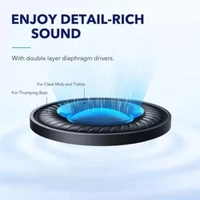 Ubon HP-710 Wireless Headphone - Blue - Blue