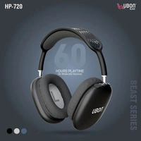 Ubon HP-720 Beast Series Designer Headphones - White - White