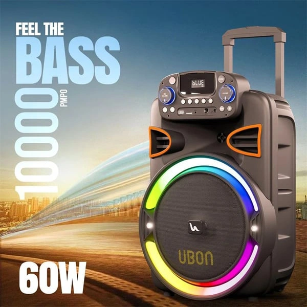 Ubon HT-1540 60W Trolley Speaker