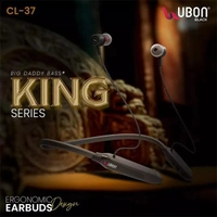 Ubon King Series CL-37 Wireless Neckband - Black, Green