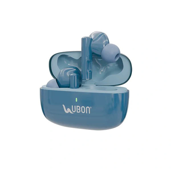 Ubon Ninja J5 TWS 4.0 Wireless Earbuds - Blue - Blue