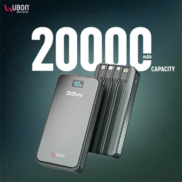 Ubon UBON PB-SX202 20000 mAh Power Bank