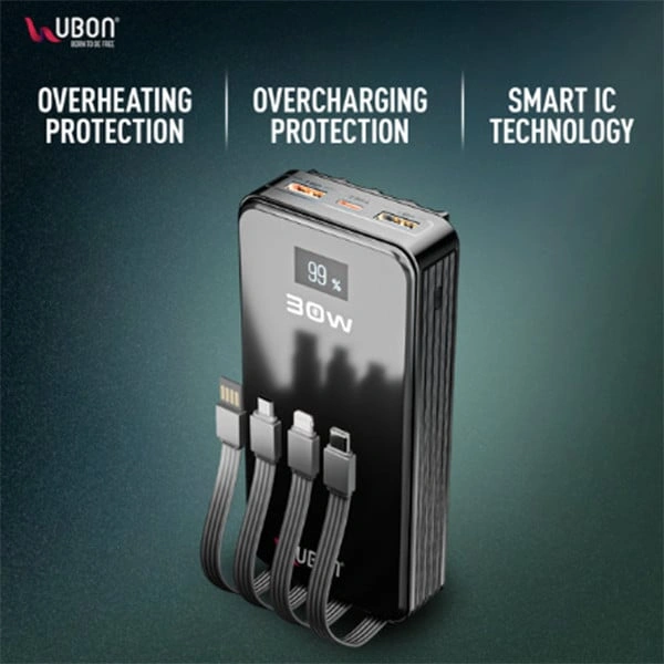 Ubon UBON PB-SX202 20000 mAh Power Bank