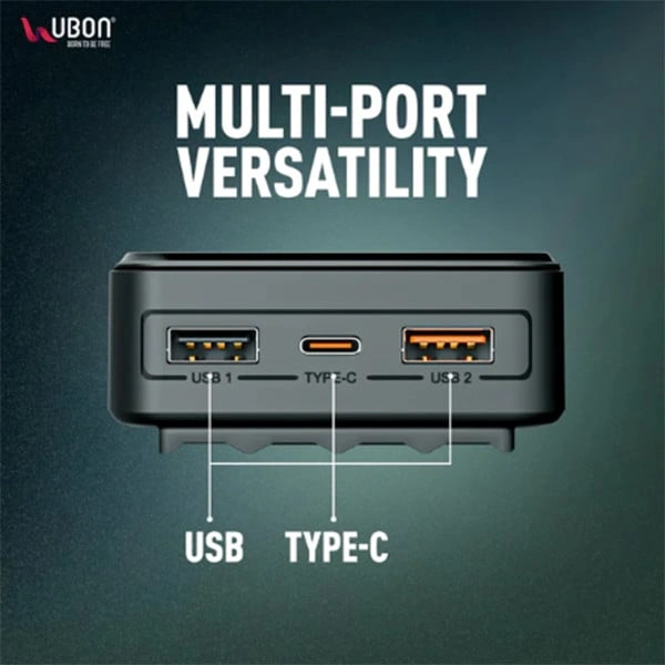 Ubon UBON PB-SX202 20000 mAh Power Bank