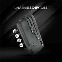 Ubon PB-X34 20000 mAh Power Bank with Inbuilt Four Cables