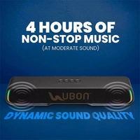 Ubon UBON Power Beat SP-8010, Wireless Portable Speaker With RGB Breathing Lights