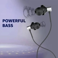 Ubon Rap King UB-185A Big Daddy Bass Earphones - Black, New