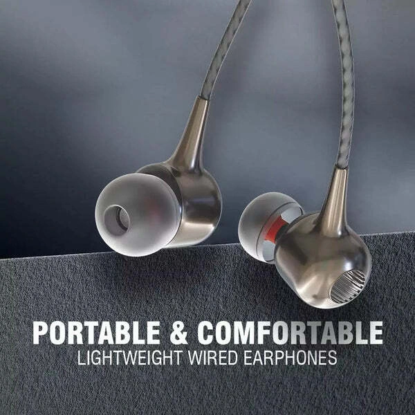 Ubon Type-C TC-486 Wired Earphones - Black