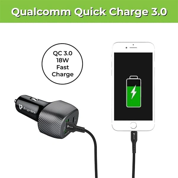UltraProlink MACH 38W PD QC 3.0 Car Charger
