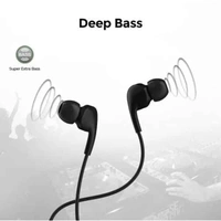 UltraProlink Ultraprolink MoBass UM1037 Hands free earphone with mic Wired Headset - Black - Black