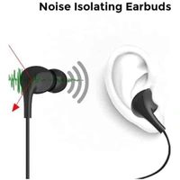 UltraProlink Ultraprolink MoBass UM1037 Hands free earphone with mic Wired Headset - Black - Black