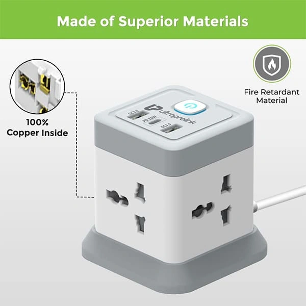 UltraProlink Ultraprolink Qube Desktop Surge Protector