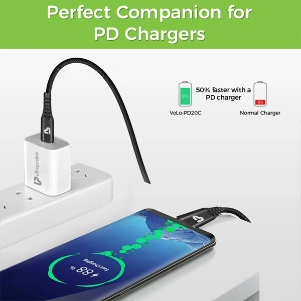 UltraProlink UL1052BLK-0100 Lightning Cable