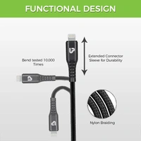 UltraProlink UL1052BLK-0100 Lightning Cable