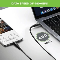 UltraProlink UL1162BLK-0150 60 USB-C to USB-C Power