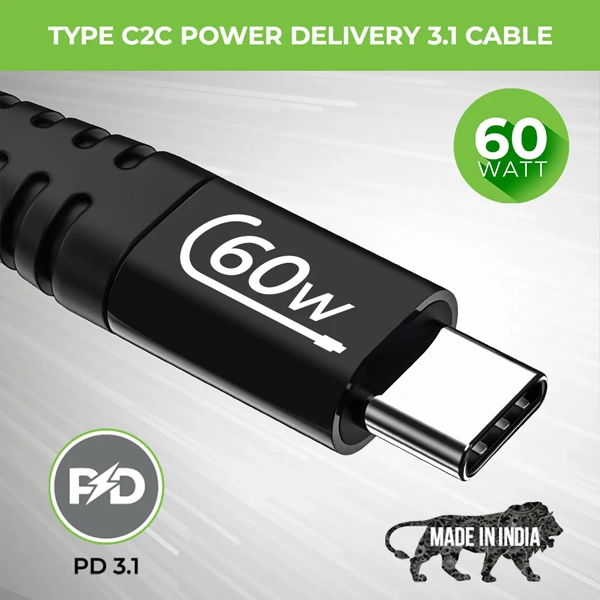 UltraProlink UL1162BLK-0150 60 USB-C to USB-C Power