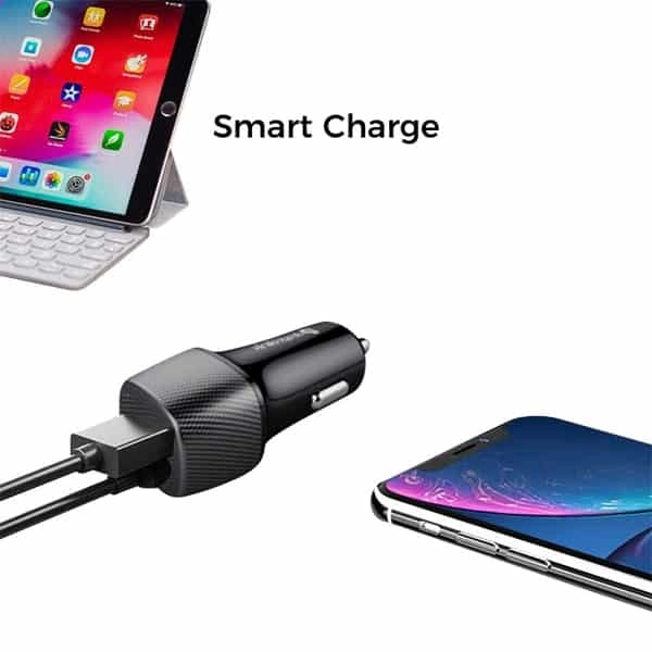 UltraProlink UM1012 Mach24 Car Charger with Dual USB