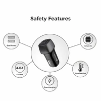 UltraProlink UM1012 Mach24 Car Charger with Dual USB