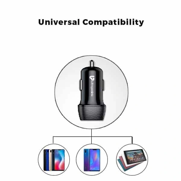 UltraProlink UM1012 Mach24 Car Charger with Dual USB