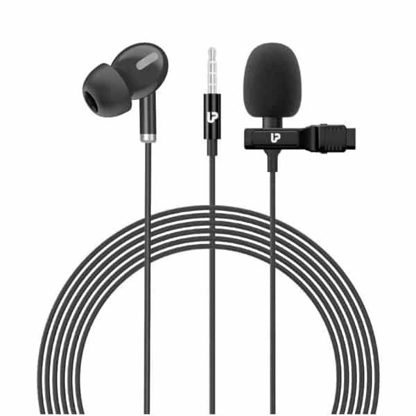 UltraProlink UltraProLink Um1035 Prolav Lavalier Condenser Microphone With Earphone