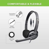 UltraProlink UM1045 iChat Wired Headphones