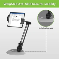 UltraProlink UM1085 Universal Table Top Mount - White - White