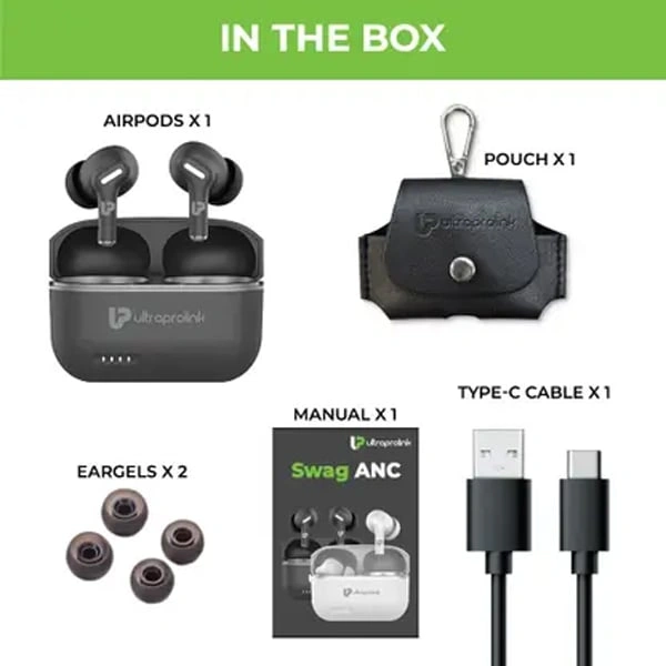 UltraProlink Ultraprolink UM1145BLK TWS Earphones