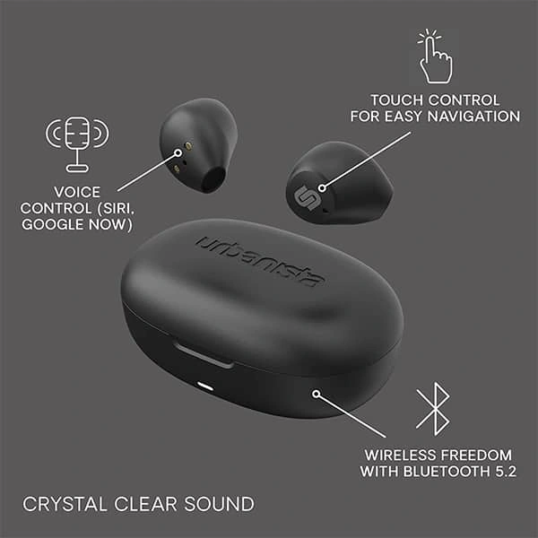 Urbanista Lisbon True Wireless Earbuds - Mint Green - Mint Green