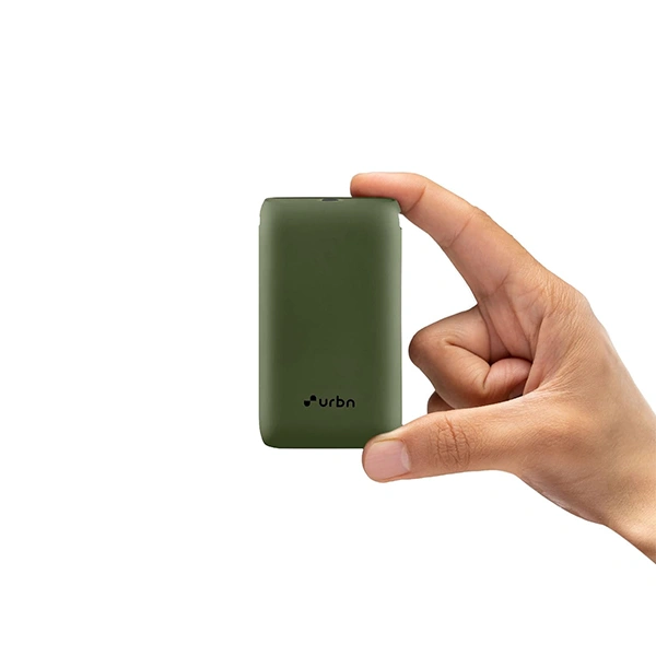 URBN 10000 mAh 20W Ultra Compact Nano Lithium_ion Power Bank - Black, Green, Purple