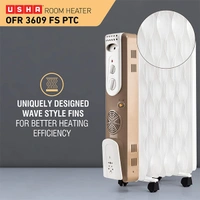 Usha USHA 3609FS PTC 2000-Watt Oil Filled Radiator